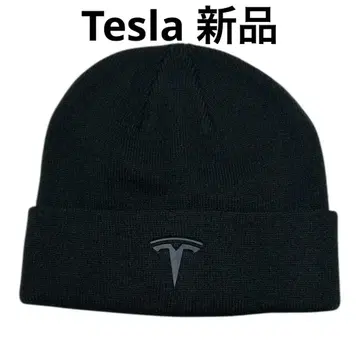 새상품 테슬라 Tesla T 로고 비니 니트 캡 니트 모자 배송비 포함