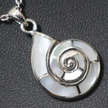 영원한 성장 쉘 진주 실버 925 주얼리 목걸이