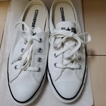 CONVERSE 올스타 뮬 슬립온 24.5cm 화이트