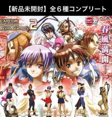캡콤 갸루즈 컬렉션 2 전 6종 컴프 피규어 가샤폰 사쿠라