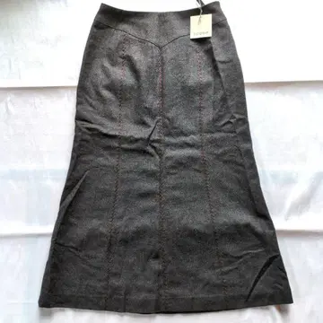 SCOOP 그레이 타이트 스커트