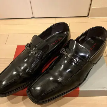 REGAL 블랙 드레스 슈즈 버클 포함