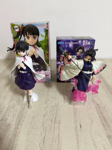 귀멸의 칼날 코쵸우 시노부 츠유리 카나오 피규어 세트