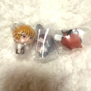 체인소 맨  마스코트 덴지 & 체인소 맨 & 포치타