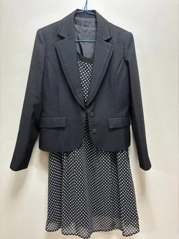 COPACA 도트 무늬 스커트 셋업