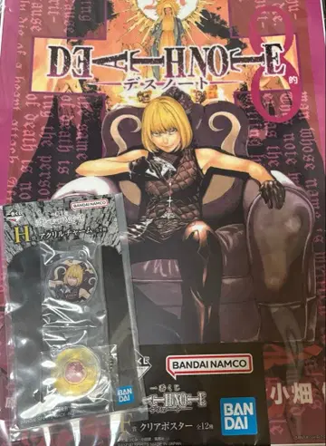 DEATH NOTE 제일복권 메로 F상 클리어 포스터 H상 아크릴 참