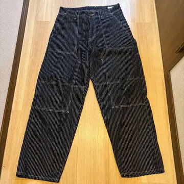 GAP 스트라이프 배기 카펜더 데님