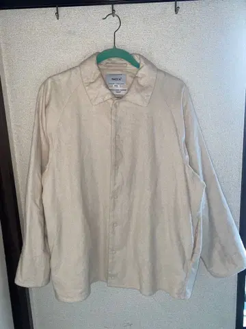 YAECA 베이지 셔츠 SMALL