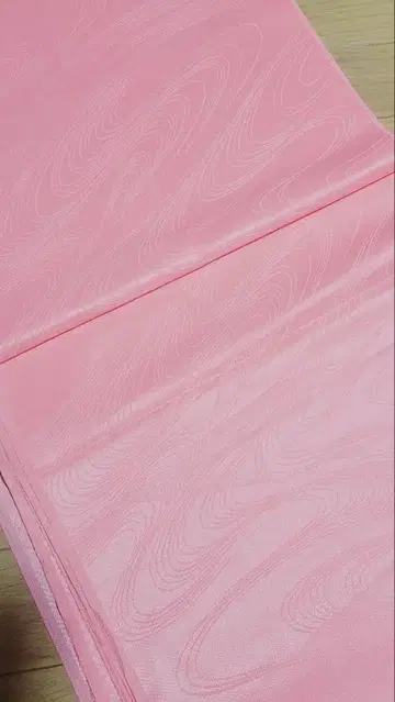 이로무지 새상품 옷감 핑크 파도지문 워셔블 기모노 코스프레 원단