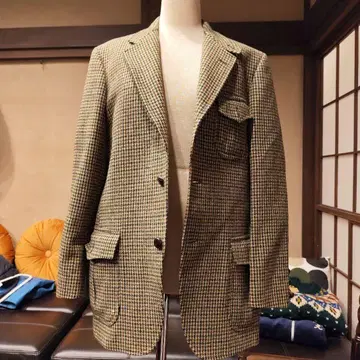 NEWYORKER 체크 무늬 테일러드 자켓