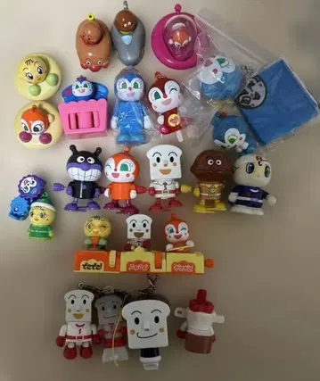 호빵맨 가챠가챠 세트 태엽 완구