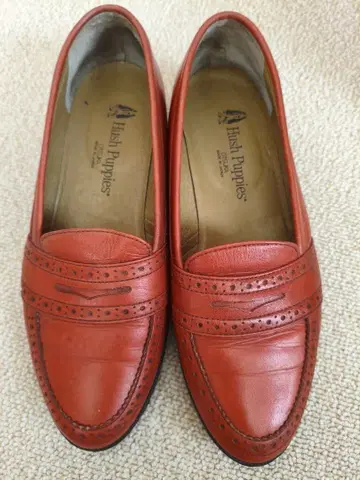 Hush Puppies 브라운 비즈니스 슈즈 사이즈 23.5