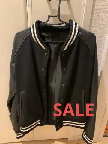 블랙 바시티 자켓 M 사이즈