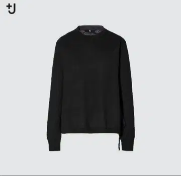 [ 새상품 ] 유니클로 x 질 샌더 파인 게이지 캐시미어 크루넥 스웨터