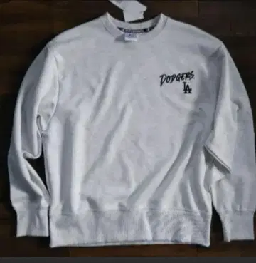 Dodgers LA 로고 크루넥 웨트 트레이닝복