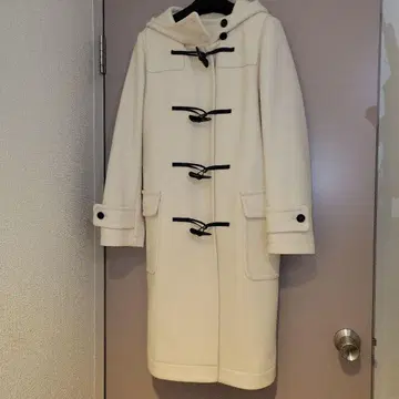 BABYLON 화이트 더플 코트