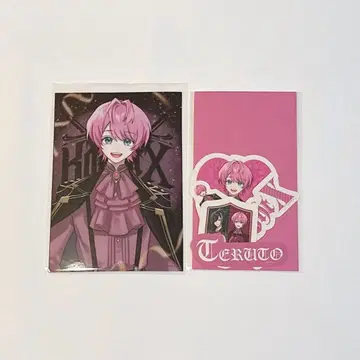 KnightX 팬미팅 복권 스티커 브로마이드 테루토군