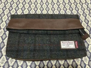 해리스 트위드 클러치백