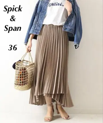 Spick & Span 플리츠 스커트