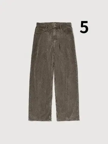 AURALEE 25AW 코듀로이 팬츠 5