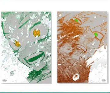 히로아카 원화전 A2 아트 포스터 2장 세트 The Beginning