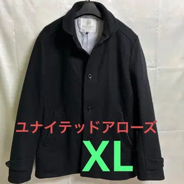 뷰티앤유스 유나이티드 애로우즈 스텐카라 코트 XL 블랙