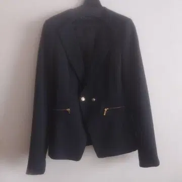 새상품급 블랙 더블 브레스트 테일러드 자켓