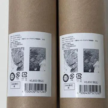 히로아카전 포스터 미도리야 바쿠고 Beginning