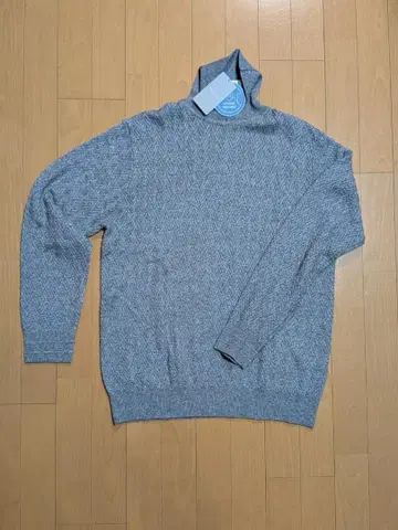 MEN'S MELROSE 링크스 헤링본 터틀넥 니트