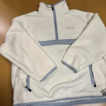 RVCA 플리스 자켓 하프 지퍼