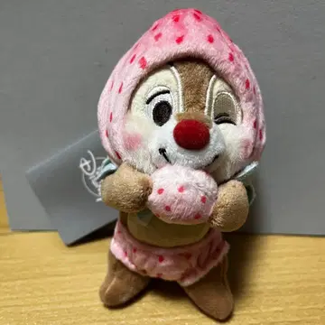 데일 봉제 인형 키링 STRAWBERRY COLLECTION 택 포함