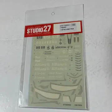 타미야 프라모델 스튜디오27 데칼 윌리엄스