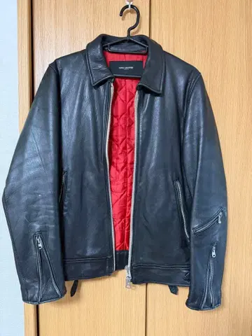 나노 유니버스 블랙 가죽 싱글 라이더