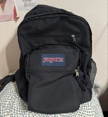 JANSPORT 블랙 백팩