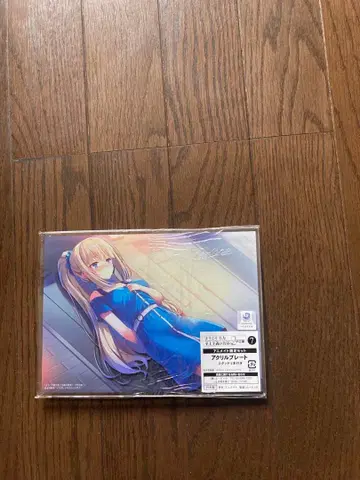 가루이자와 메구미 아크릴 플레이트 미사용품