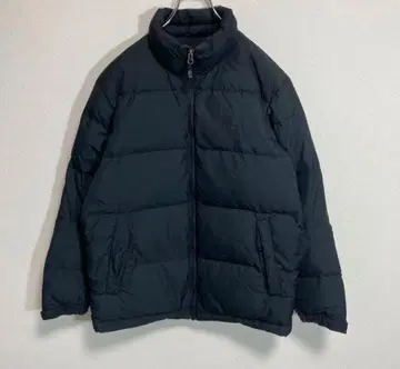 퍼스트 다운 퍼스트다운 다운 자켓 자수 블랙 M