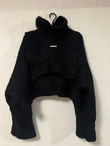 PRANK PROJECT 블랙 니트