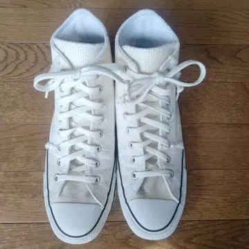 CONVERSE ALL STAR 하이컷 스니커즈 28cm 화이트