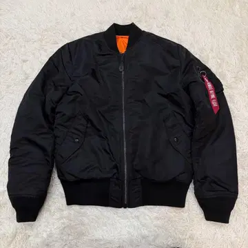 786 알파인더스트리 MA-1 플라이트 자켓 XL 블랙 블랙