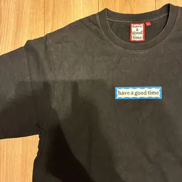 have a good time 블랙 T셔츠 XL