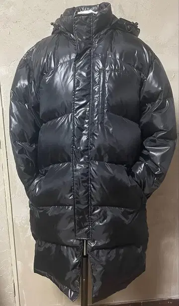 Kaepa 다운 자켓 M 사이즈 블랙 광택 있음