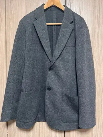 유니클로 UNIQLO 컴포트 2B 자켓 글렌체크 L