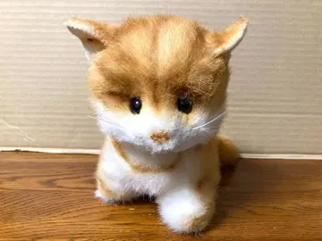 80년대 빈티지 일본제 ALFA 알파 고양이 봉제 인형 당시물