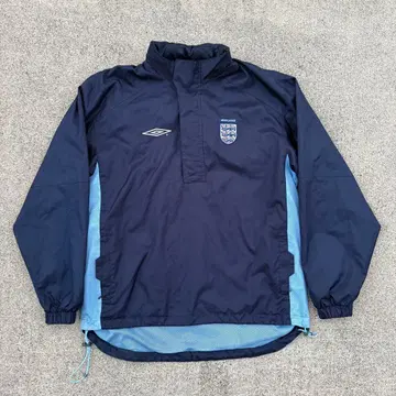 [레어]Umbro 00s 잉글랜드 대표 하프 지퍼 나일론 자켓