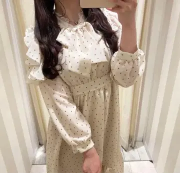 evelyn 하트 프릴 OP