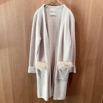 아푸와이저 리셰 포켓 퍼 가디건