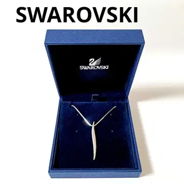 새상품급 스와로브스키 목걸이 박스 포함 실버 심플 펜던트