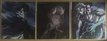 귀멸의 칼날 미니 색지 키부츠지 무잔 한텐구 굣코