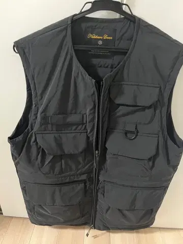 Nishikawa Down nano 다운 베스트 블랙