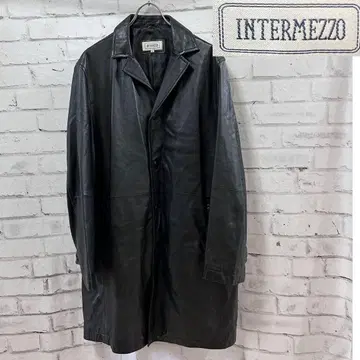 INTERMEZZO 가죽 코트